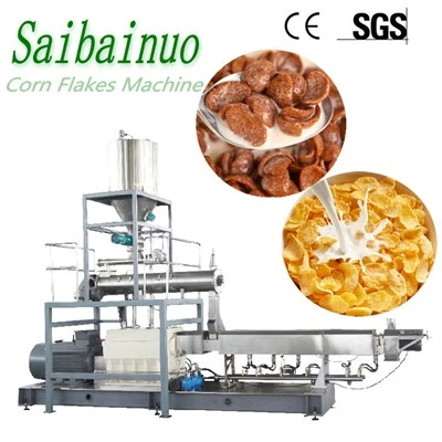 Extrudermaskin för frukostflingor