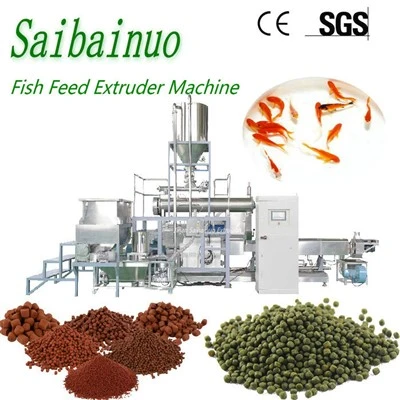Fiskmatpellets produktionslinje