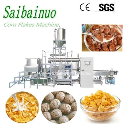 rostfritt stål Corn Flakes spannmålsmaskin