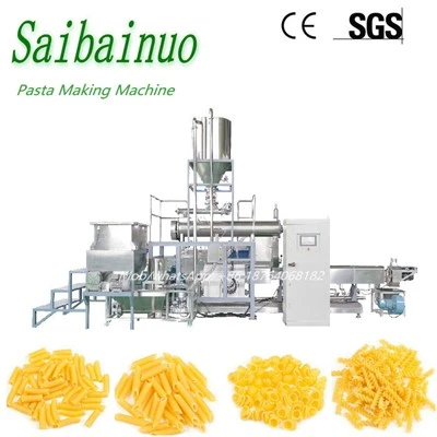 Pasta tillverkningsmaskiner