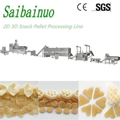 3D Snacks Maskin Och Produktionslinje