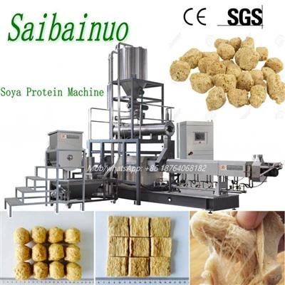 Texturerad grönsakssojaproteinextruder